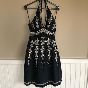 Dress; BCBGMaxzaria; size 2; summer; open back. Used. Excellent condition
